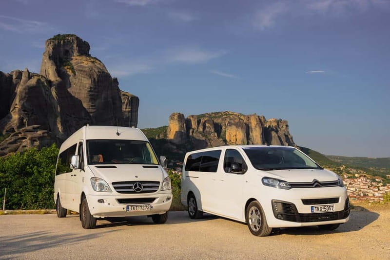 From Athens: Meteora Caves & Monasteries Day Trip by Train - Photo stops that explain the setting