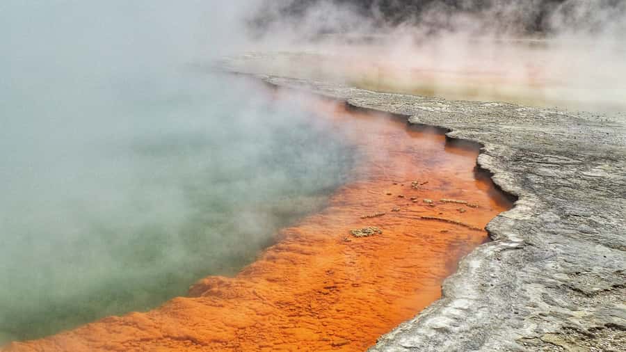 From Auckland: Two-Day Hobbiton, Rotorua, Waitomo Caves Tour - Mitai Māori Village after dark