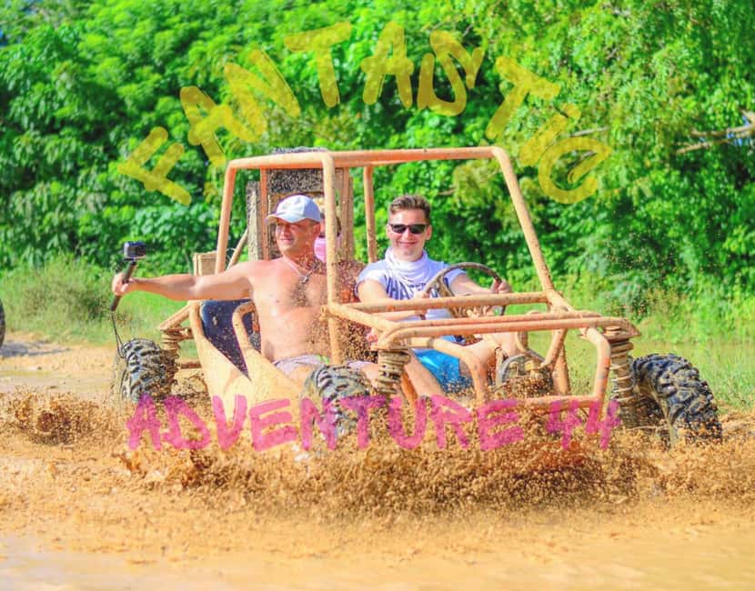 From Bávaro: Double Buggy Tour to Macao Beach and Cenote - The Shared Ride From Bávaro