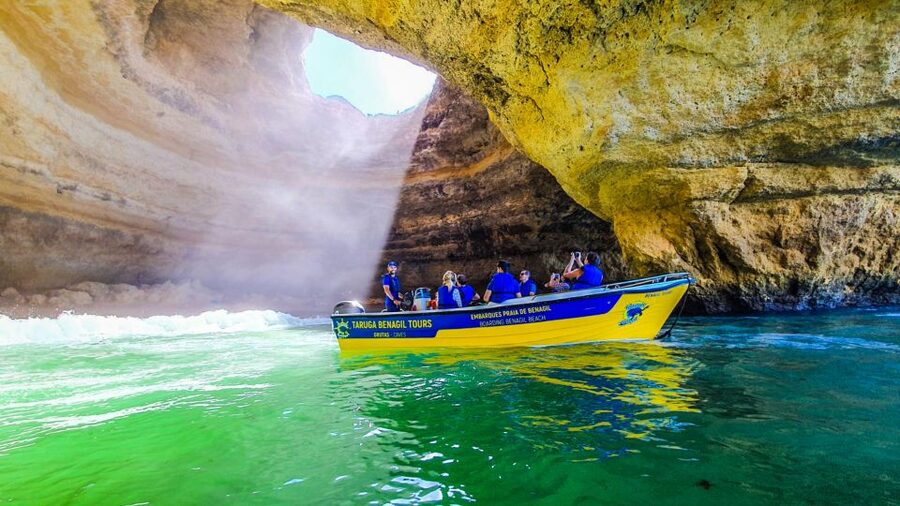 From Benagil: Benagil Cave & Marinha Beach Express Tour - Marinha Beach as the final coastal stop