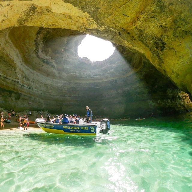 From Benagil: Coast Boat Tour with Benagil Cave - The caves, coves, and swallow hole