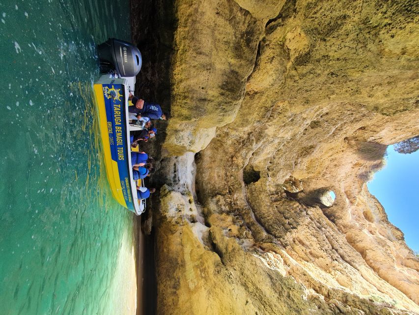 From Benagil: Coast Boat Tour with Benagil Cave - Carvalho Beach, Praia da Corredoura, and Marinha Beach
