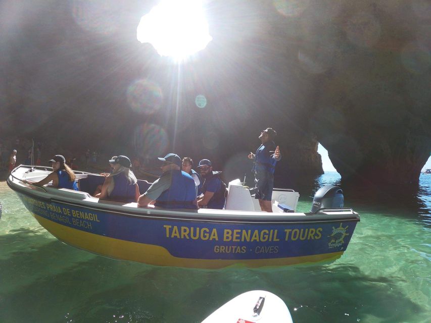 From Benagil: Coast Boat Tour with Benagil Cave - How rough water can change the experience
