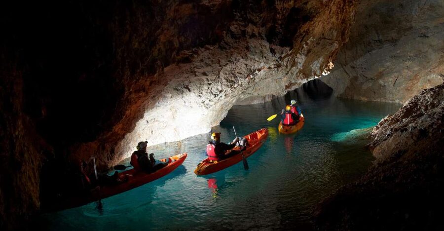 From Bled: Full-Day Underground Kayaking - Four hours beneath the surface