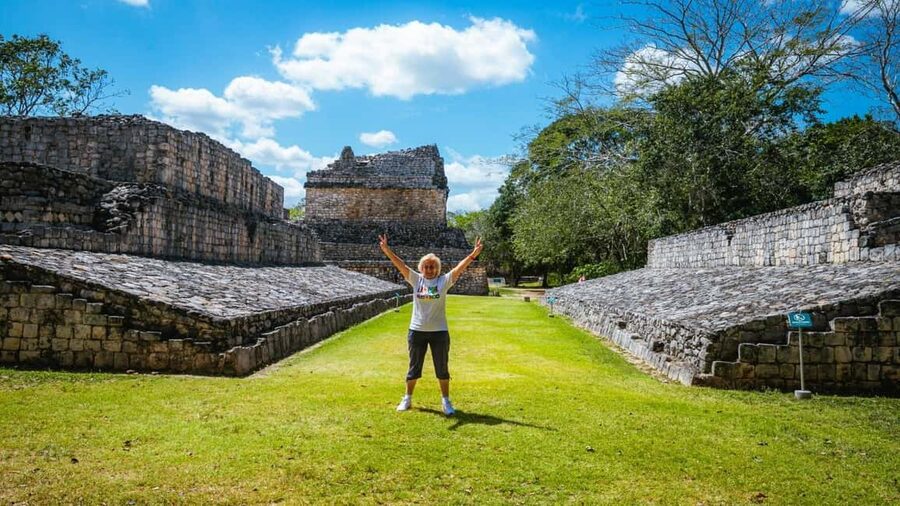 From Cancun: Ek Balam and Cenote Tour with Lunch & Transfer - Swimming at ChichiKan Cenote