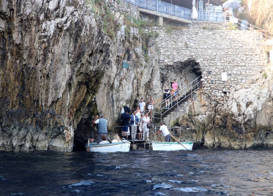 From Capri: Blue Grotto, Capri and Anacapri Guided Tour - The Gardens of Augustus and Marina Piccola