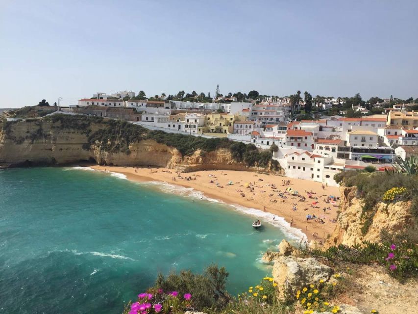 From Carvoeiro: Benagil Caves and Praia da Marinha Boat Trip - Praia da Marinha and its famous arches