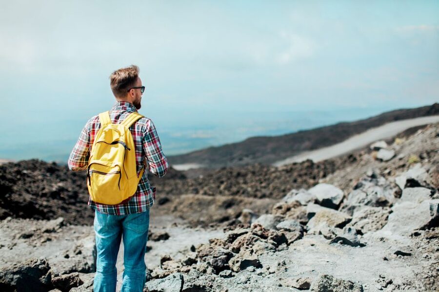 From Catania: trek on Mount Etna, Lava Cave & tasting Tour - Walking among Etna’s extinct craters