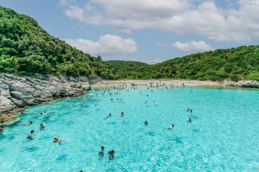 From Corfu Island: Antipaxos & Paxos Blue Caves Boat Cruise - Food, drinks, and what you should pack