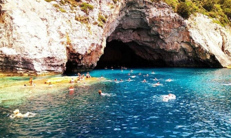 From Corfu: Paxos, Antipaxos & Blue Caves Day Trip by Boat - How much time is really spent on the boat