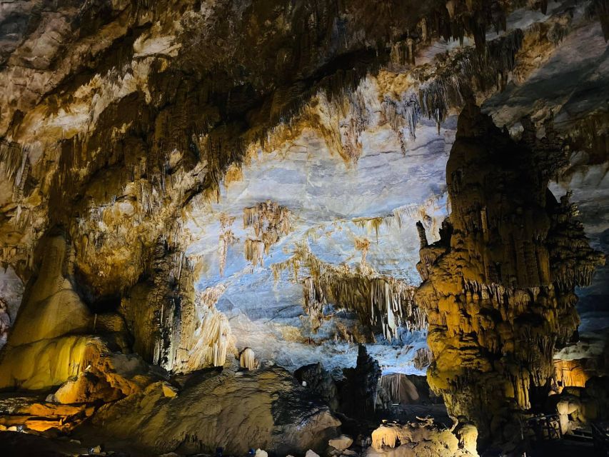 From Dong Hoi: Paradise Cave, Phong Nha Cave Tour, and Lunch - Walking toward Paradise Cave