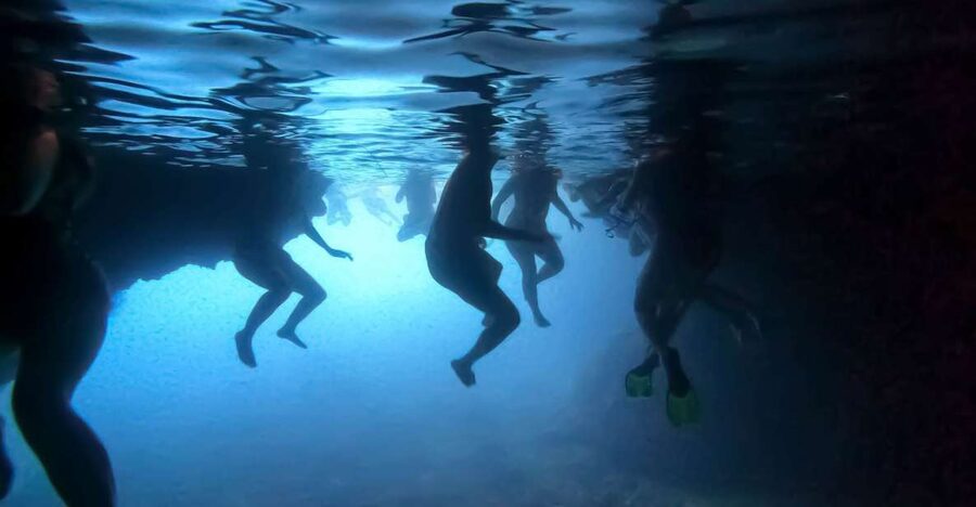 From Dubrovnik/Cavtat: Blue Cave, Sunj Beach Speed Boat Tour - Swimming into Koločep’s Blue Cave