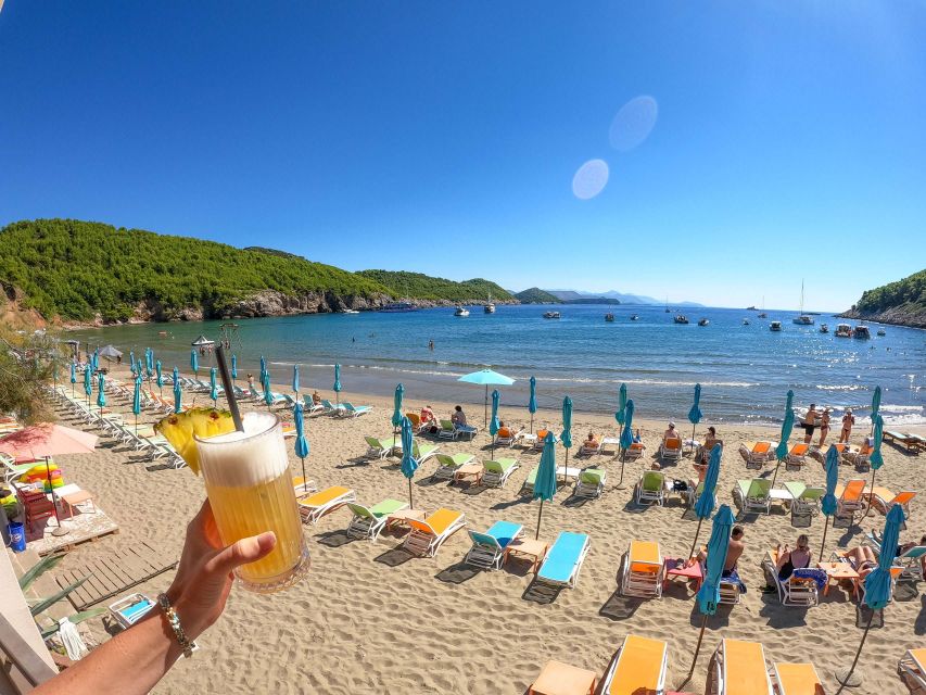 From Dubrovnik/Cavtat: Blue Cave, Sunj Beach Speed Boat Tour - Drinks, music, and the boat atmosphere
