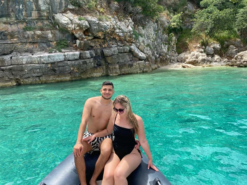 From Durrës/Golem: Sazan & Ali Cave & Karaburun Boat Tour - Key points at a glance