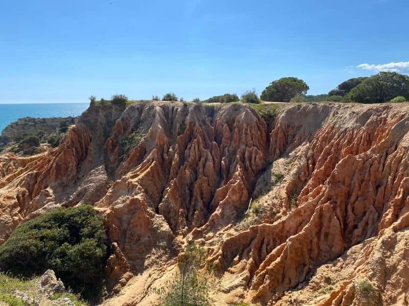 From Faro: Benagil Cave and Seven Hanging Valleys Trail Tour - Algar Seco and the caves near Carvoeiro
