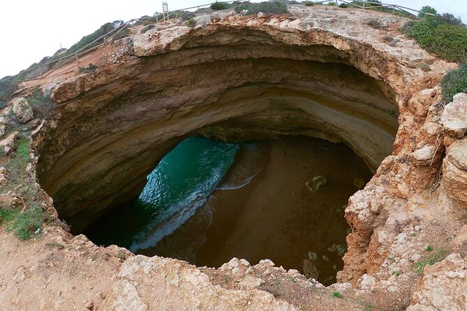 From Faro: Benagil Cave, Marinha & Carvoeiro Full-Day Tour - Praia da Marinha and the heart-shaped rock