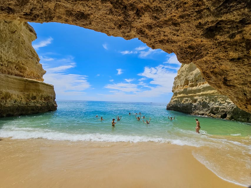 From Faro: The Original Benagil Cave, Marinha & More Tour - Marinha Beach and the Seven Hanging Valleys