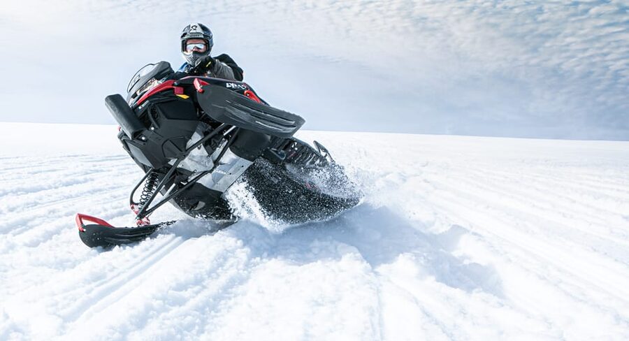 From Geysir: Snowmobiling & Ice Cave on Langjökull Glacier - From Skjól to the high glacier