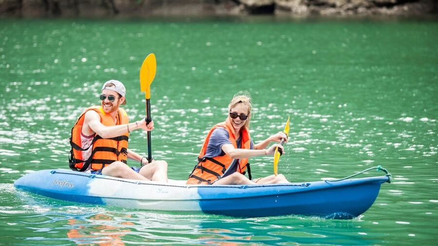 From Hanoi: Halong Bay 1 Day Trip Visit Cave, Island, Kayak - The guide can shape the whole day