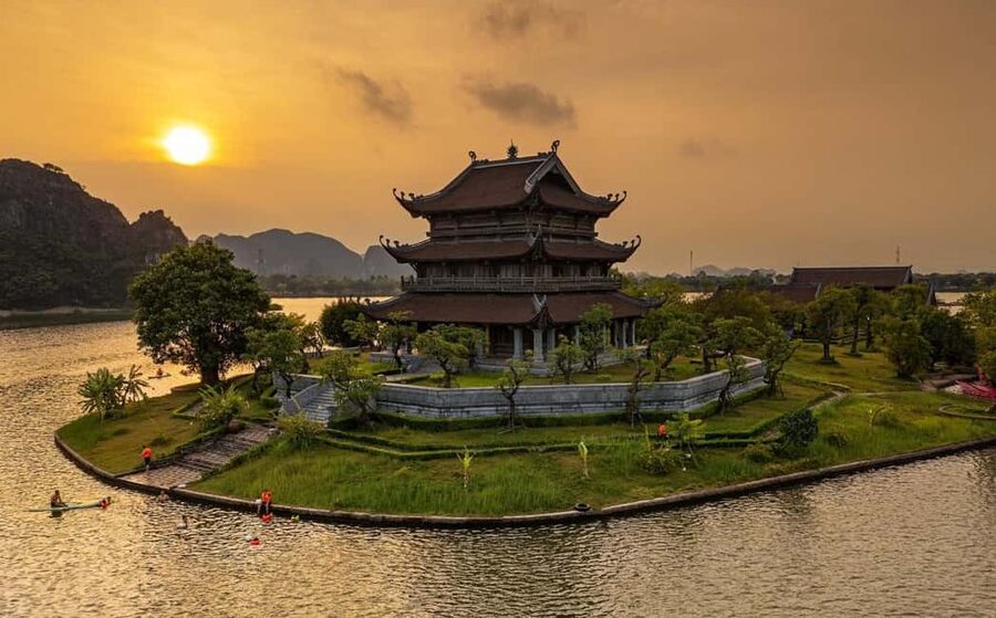 From Hanoi: Trang An Eco-tourism -Bai Dinh pagoda & Mua Cave - Leaving Hanoi between 7:00 and 7:50 AM
