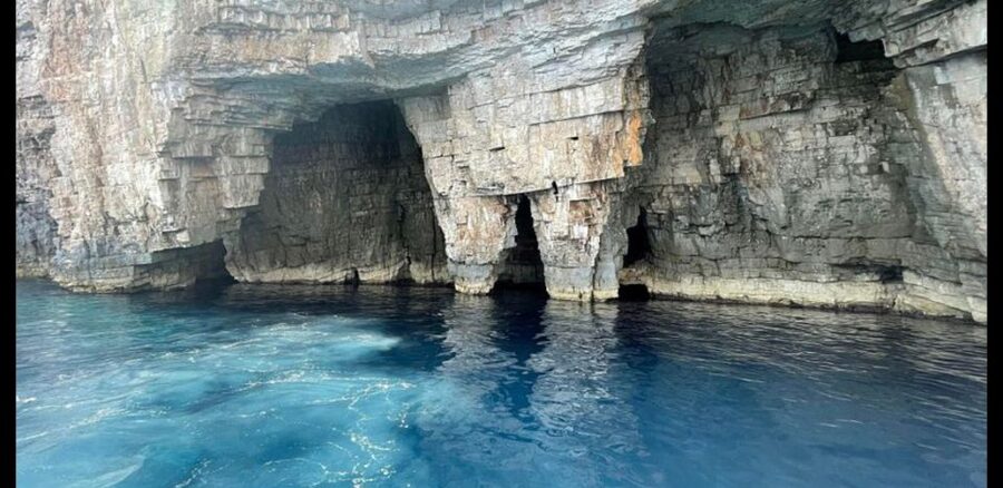 From Hvar: Blue Cave, Green Cave & 5 Islands Speedboat Tour - A full Adriatic day from Hvar