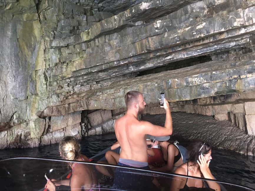 From Hvar: Blue Cave, Green Cave & 5 Islands Speedboat Tour - Palmižana and the ride back to Hvar