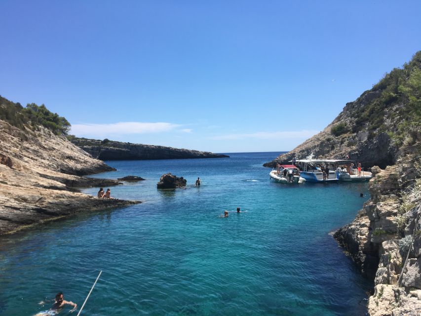From Hvar: Blue Cave, Green Cave & 5 Islands Speedboat Tour - The Blue and Green caves