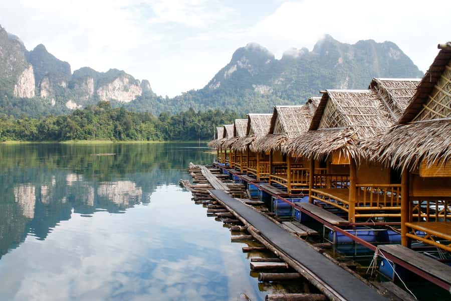 From Khao Lak: Full-Day Cheow Lan Lake with Cave Tour - Lunch at a floating raft house