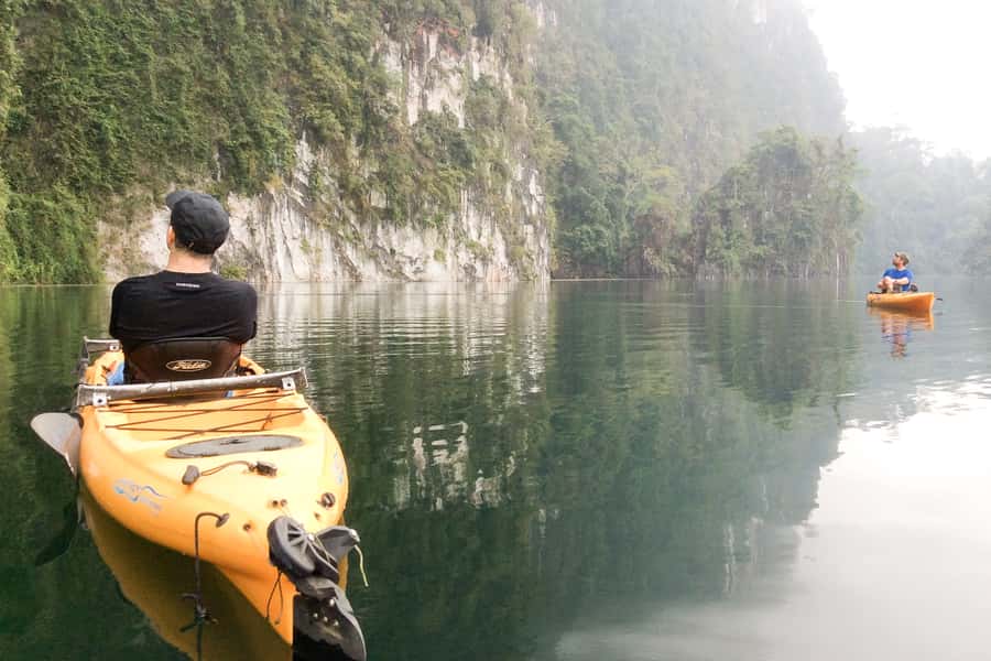 From Khao Lak: Full-Day Cheow Lan Lake with Cave Tour - Two hours to swim, kayak, or rest