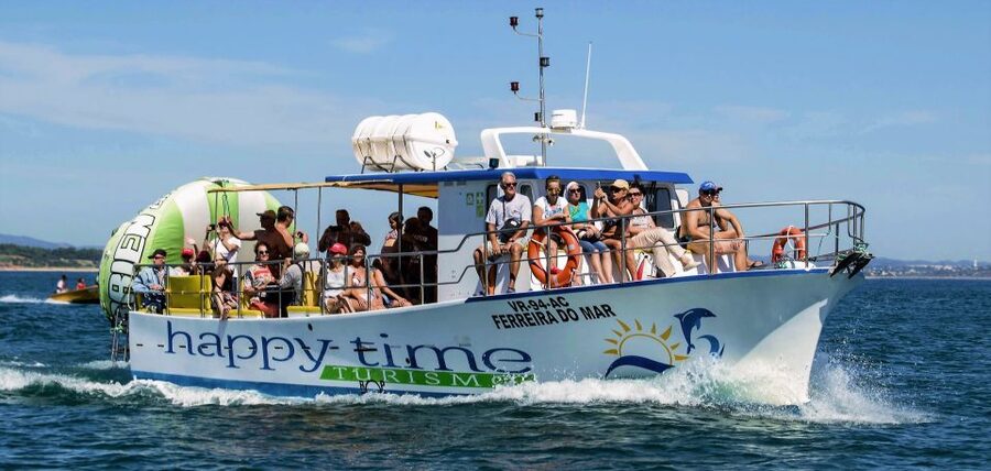 From Lagos: 2.5-Hour Guided Coastal Boat Tour & Grotto Visit - From Lagos Marina to the famous beaches