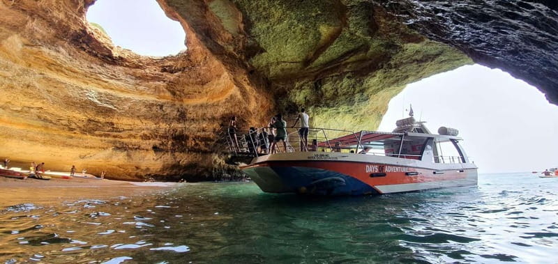 From Lagos: Benagil Caves Catamaran Cruise - The Benagil Cave cruise from Lagos