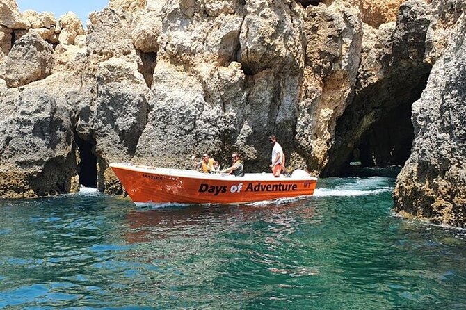 From Lagos: Ponta da Piedade Caves Boat Tour - From the marina to the Algarve cliffs