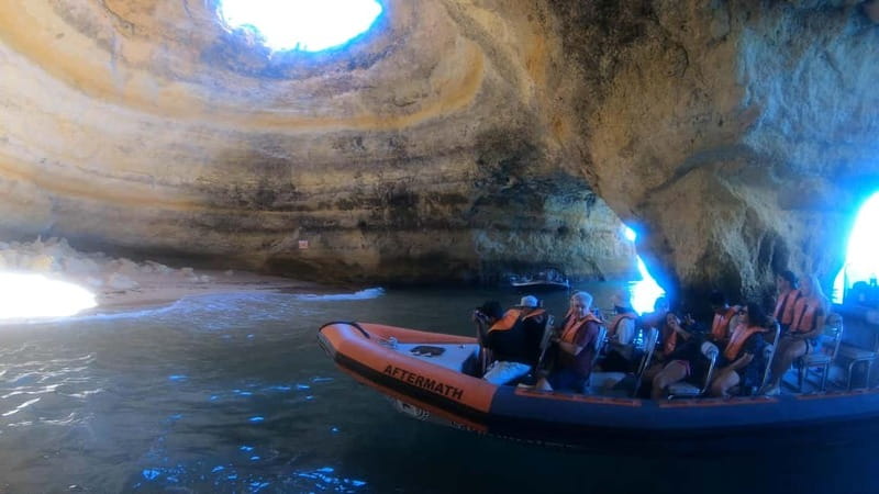 From Lagos: Scenic Cruise to the Benagil and Carvoeiro Caves - A fast start from Lagos Marina