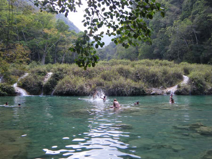 From Lanquin: Semuc Champey Park and Kanba Cave Guided Tour - The 45-minute ride from Lanquin