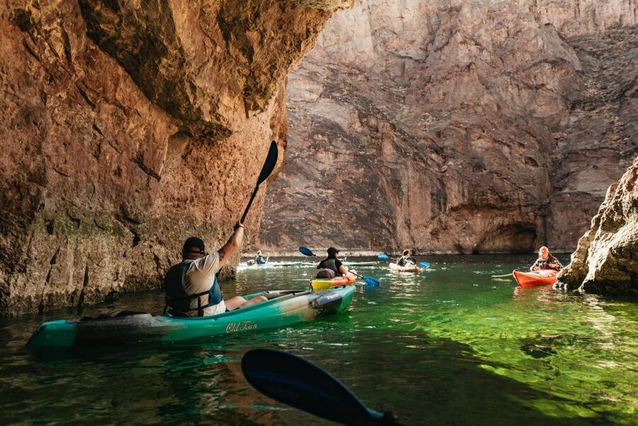 From Las Vegas: Emerald Cave Guided Kayaking Tour - Key points at a glance