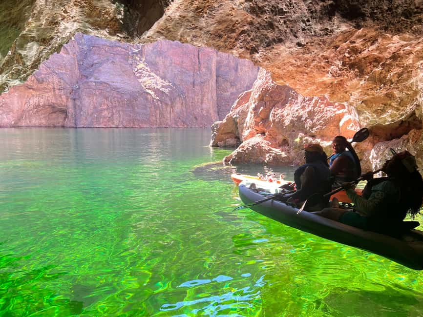 From Las Vegas: Emerald Cave Kayak Tour with Hotel Pickup - Key points to know before you book