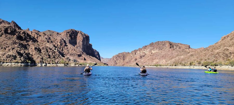 From Las Vegas: Emerald Cave Kayak Tour with Hotel Pickup - Entering Emerald Cave