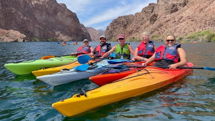From Las Vegas: Kayak Rental with Shuttle to Emerald Cave - From Las Vegas to Willow Beach