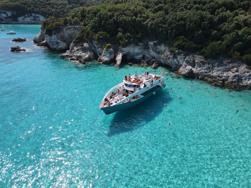 From Lefkimmi: Paxos, Antipaxos & Blue Caves Speedboat Tour - Leaving Lefkimmi early in the morning
