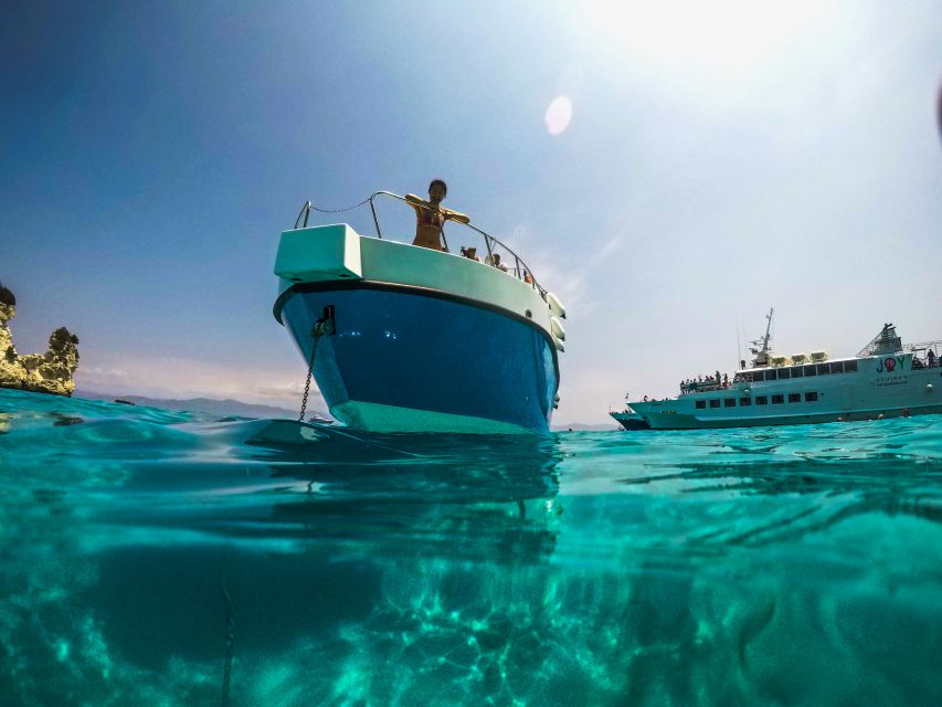 From Lefkimmi: Syvota, Blue Lagoon and Cave Sunset Cruise - Time in Sivota village