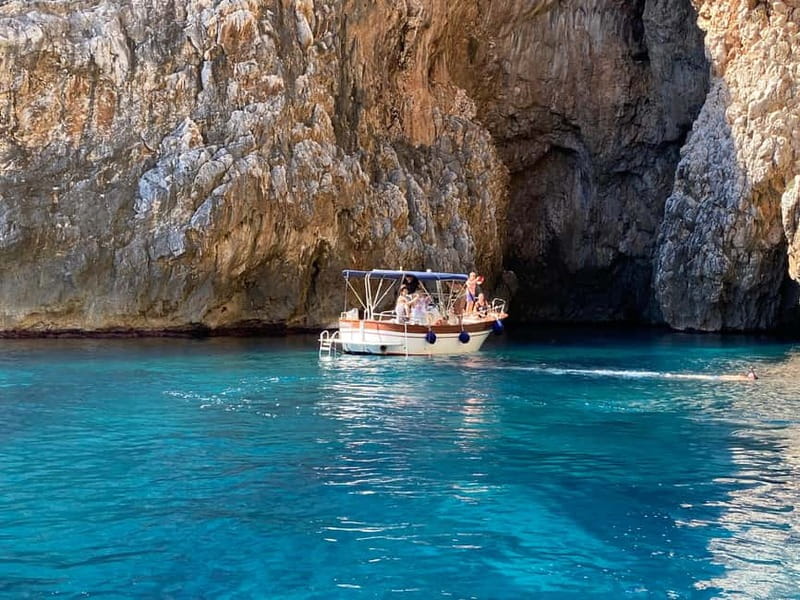 From Leuca: Adriatic Boat Tour with Ionian Caves & Swimming - Punta Meliso and the meeting of the seas