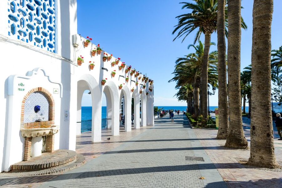 From Málaga: Caves of Nerja, Nerja and Frigiliana Day Tour - The Balcony of Europe is Nerja’s payoff