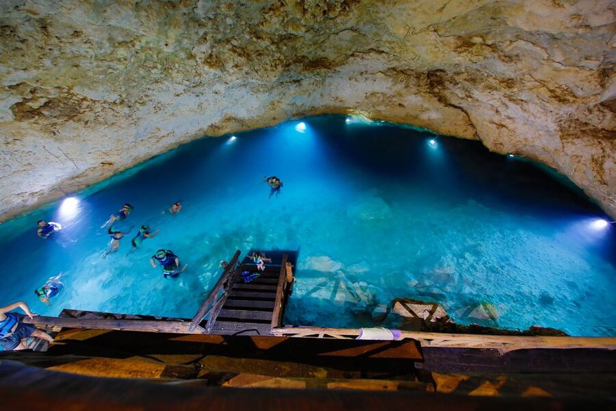 From Merida: Full-Day Cuzama Cenotes tour - Xoch Cenote: an open pool to finish the day