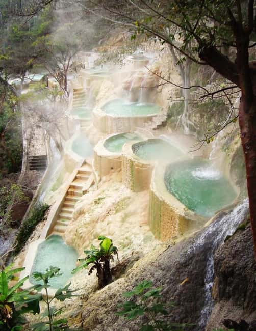 From Mexico City: Small Group Tour to the Tolantongo Caves - The café stop and local food