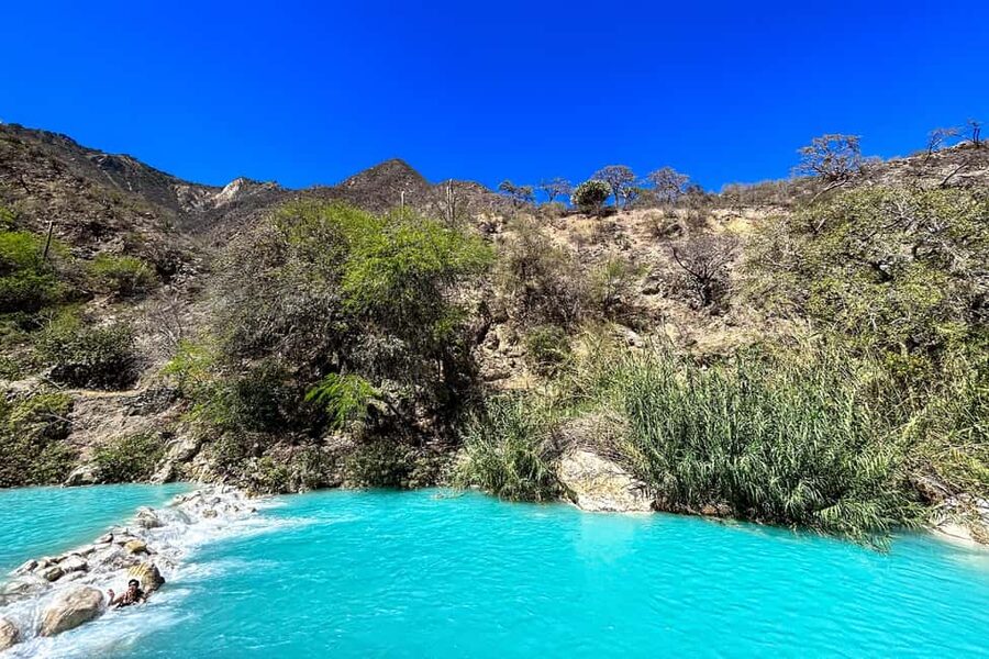 From Mexico City: Small Group Tour to the Tolantongo Caves - Paradise Tunnel, suspension bridge, and zip line