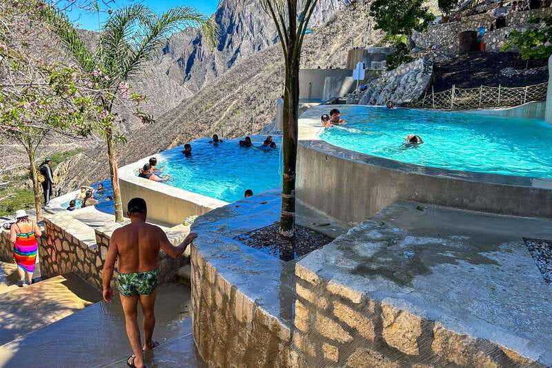 From Mexico City: Tolantongo Caves Small Group Tour - The 40 thermal pools at Tolantongo