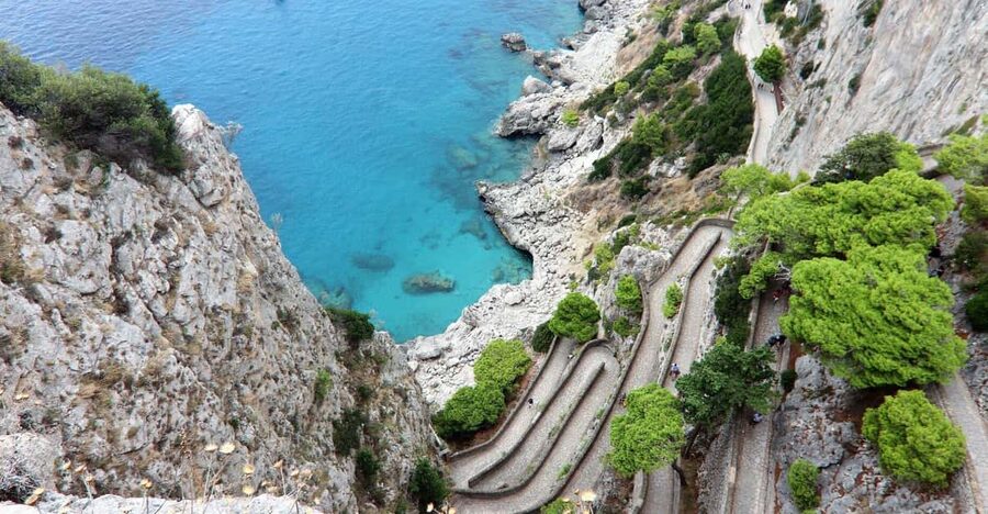 From Naples: Blue Grotto, Capri, and Anacapri Group Tour - Gardens of Augustus and the best view of the Faraglioni