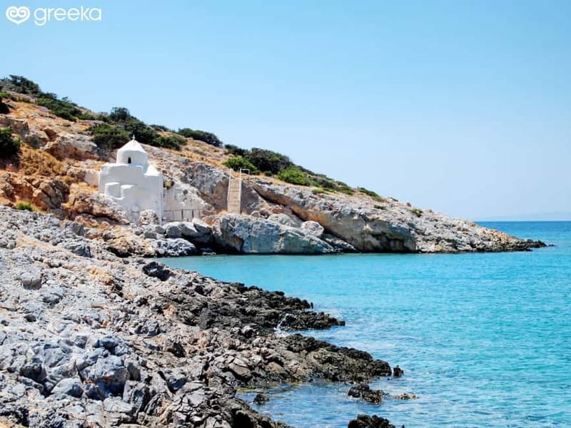 From Naxos: Koufonisia Boat Cruise and Rina's Cave w/ Lunch - Setting out from Agia Anna Port