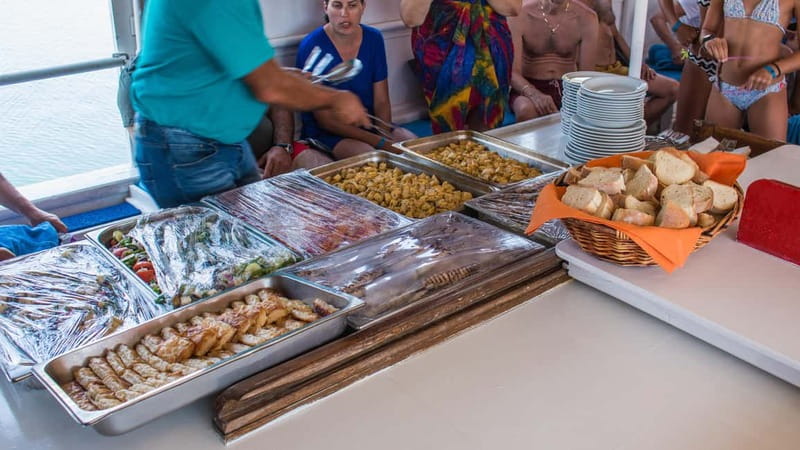 From Naxos: Koufonisia Boat Cruise and Rina's Cave w/ Lunch - Two hours to explore Ano Koufonisi