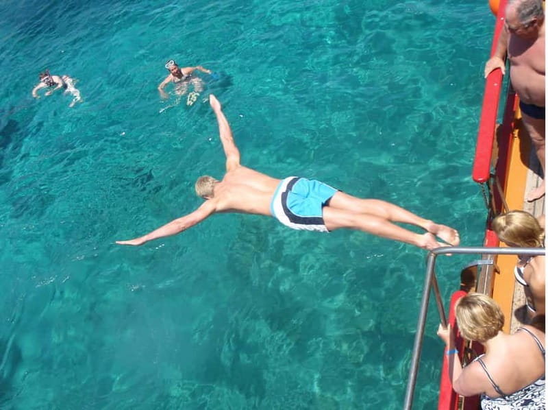 From Naxos: Koufonisia Boat Cruise and Rina's Cave w/ Lunch - What the host does, and what the host does not do